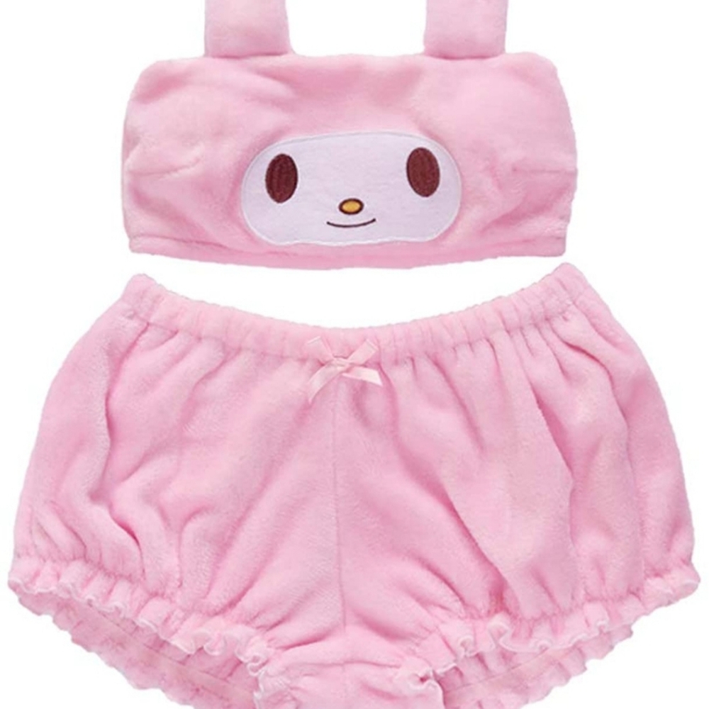 Kawaii Pink Kitty PJ Set